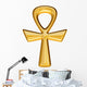 Isolated Egyptian Ankh Wall Decal