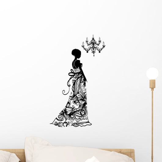 Wedding Dress Wall Mural
