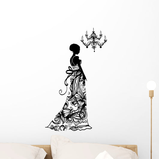 Wedding Dress Wall Mural