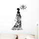Wedding Dress Wall Mural