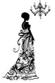 Wedding Dress Wall Mural