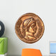 Ancient Roman Coin Wall Decal