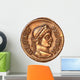 Ancient Roman Coin Wall Decal