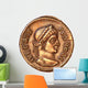Ancient Roman Coin Wall Decal