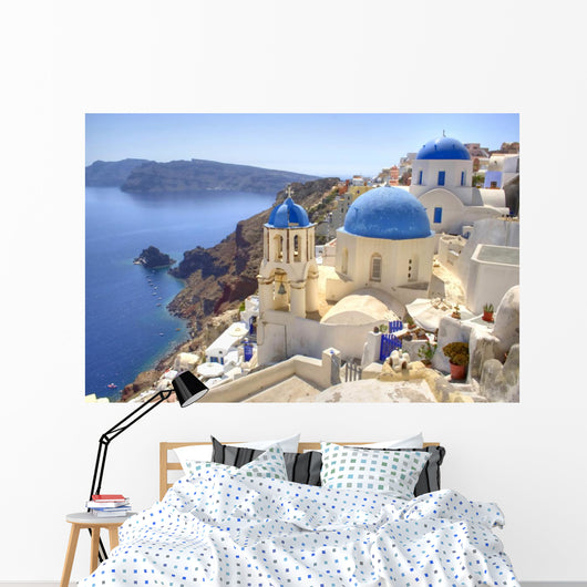 Landscape of the Village of Ohia Wall Mural