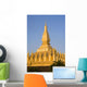 That Luang,Or Grand Stupa, Vientiane,Laos Wall Mural