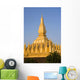 That Luang,Or Grand Stupa, Vientiane,Laos Wall Mural