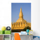 That Luang,Or Grand Stupa, Vientiane,Laos Wall Mural