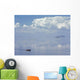 Fishing Boat Returning To Chisi Island In Lake Chilwa,Malawi Wall Mural