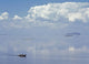 Fishing Boat Returning To Chisi Island In Lake Chilwa,Malawi Wall Mural