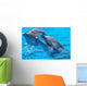 Happy Dolphins Wall Mural