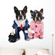 Dog Couple Wall Decal