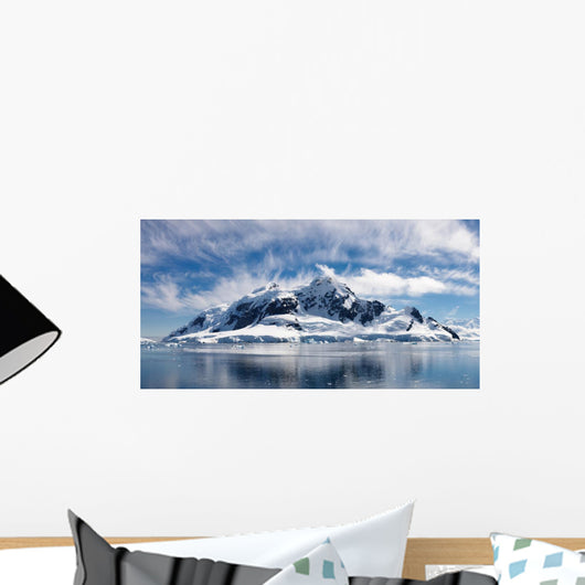 Paradise Bay, Antarctica - Majestic Icy Wonderland Wall Mural