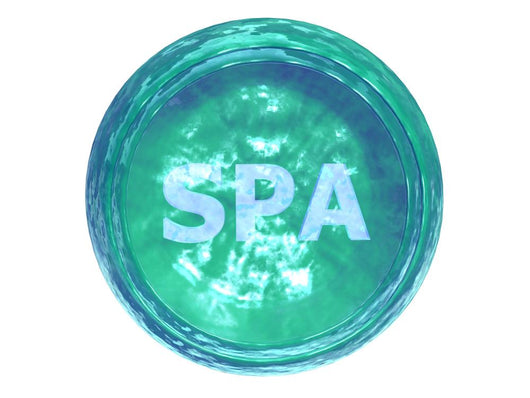 Spa Button Wall Decal