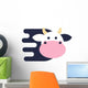 Fast Flying Tech Cow Wall Decal