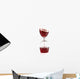Hourglass from Glases of Red Wine Wall Decal