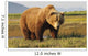 A Brown Grizzly Bear Wall Mural