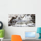 Waterfalls With Fresh Snow Wall Mural