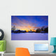 Sunset Countryside Winter Wall Decal