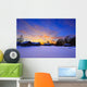 Sunset Countryside Winter Wall Decal