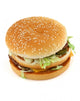 Appetizing Hamburger on White Wall Decal