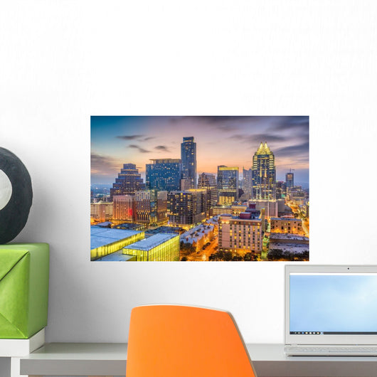 Austin Texas USA Wall Decal
