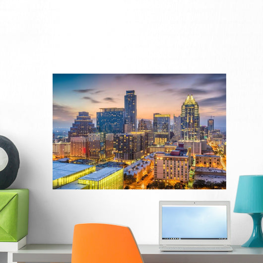 Austin Texas USA Wall Decal