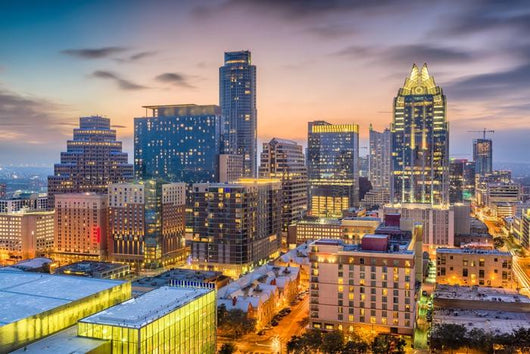 Austin Texas USA Wall Decal