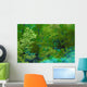 Bright Green Trees And Vegetation Wall Mural