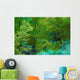 Bright Green Trees And Vegetation Wall Mural