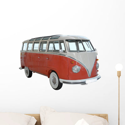 Vw Bus shown on a wall