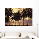 Sunset ,Aitutaki,Cook Islands Wall Mural