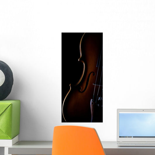 Vintage Violin over Dark