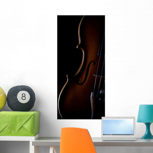 Vintage Violin over Dark