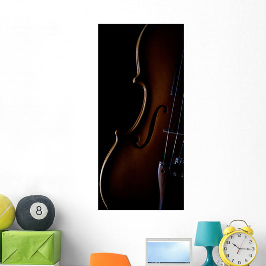 Vintage Violin over Dark