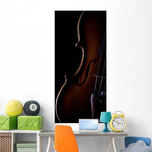 Vintage Violin over Dark