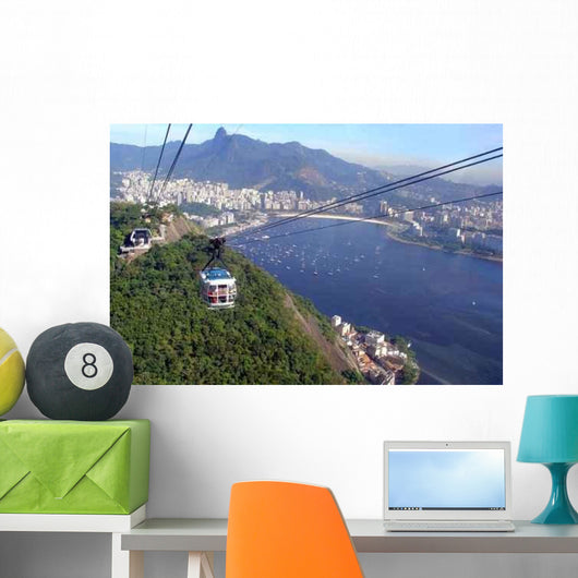 Sugar Leaf Cable Car Wall Decal