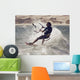A Man Kitesurfing Wall Mural