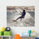 A Man Kitesurfing Wall Mural