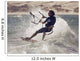 A Man Kitesurfing Wall Mural