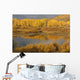 Autumn Foliage Surrounds A Pool In The Snake River Wall Mural