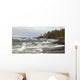 Crashing Waves On The Rocky Shoreline Of Lake Superior Near Wawa Wall Mural
