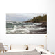 Crashing Waves On The Rocky Shoreline Of Lake Superior Near Wawa Wall Mural