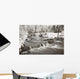Waterfall With Fresh Snow Wall Mural