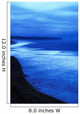 Sea At Dusk, Whitby,North Yorkshire,Uk Wall Mural