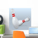 Bowling Pins Fall Wall Decal