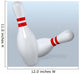Bowling Pins Fall Wall Decal