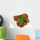 Chocolate with Mint Wall Decal