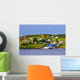 Fishing village in Newfoundland Wall Mural