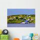 Fishing village in Newfoundland Wall Mural